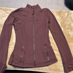 Size 4 Lululemon define Jacket Purple
